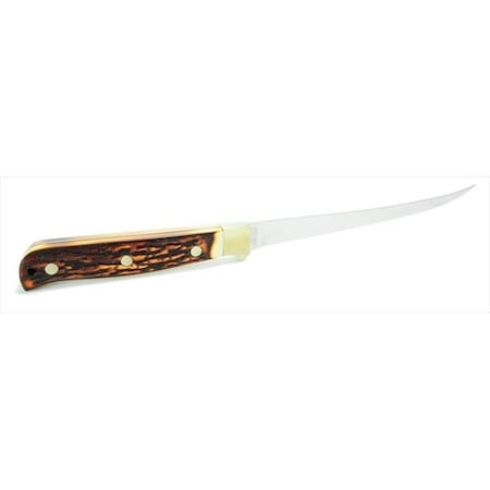 Schrade Uncle Henry Schrade Uncle Henry 168UH Uncle Henry Fillet Knife with Leather Sheath 168UH